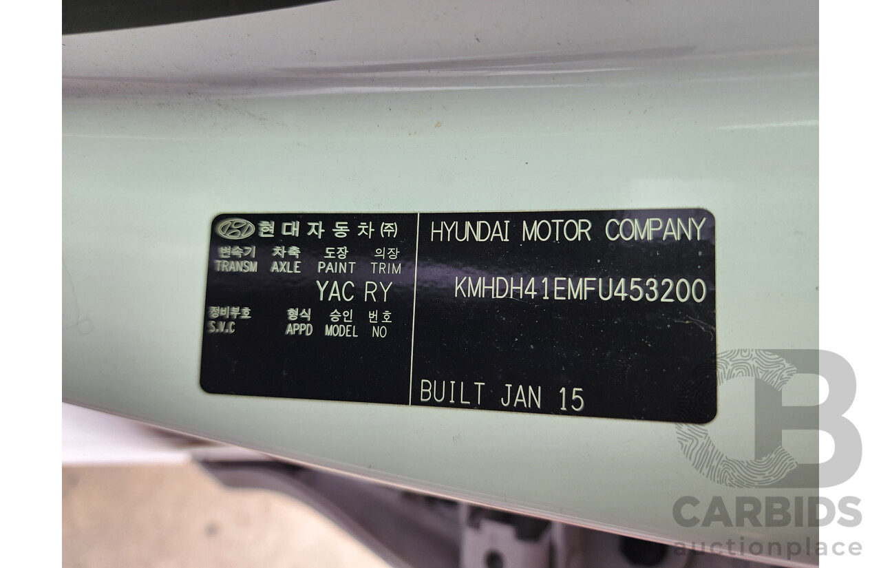 03/2015 Hyundai Elantra Active Special Edition MD SERIES 2 (MD3) 4d Sedan White 1.8L