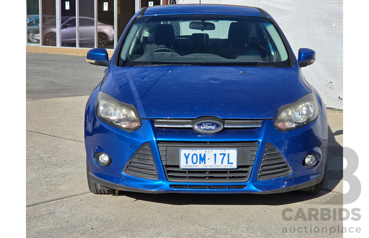 03/2014 Ford Focus Trend LW MK2 MY14 5d Hatchback Blue 2.0L