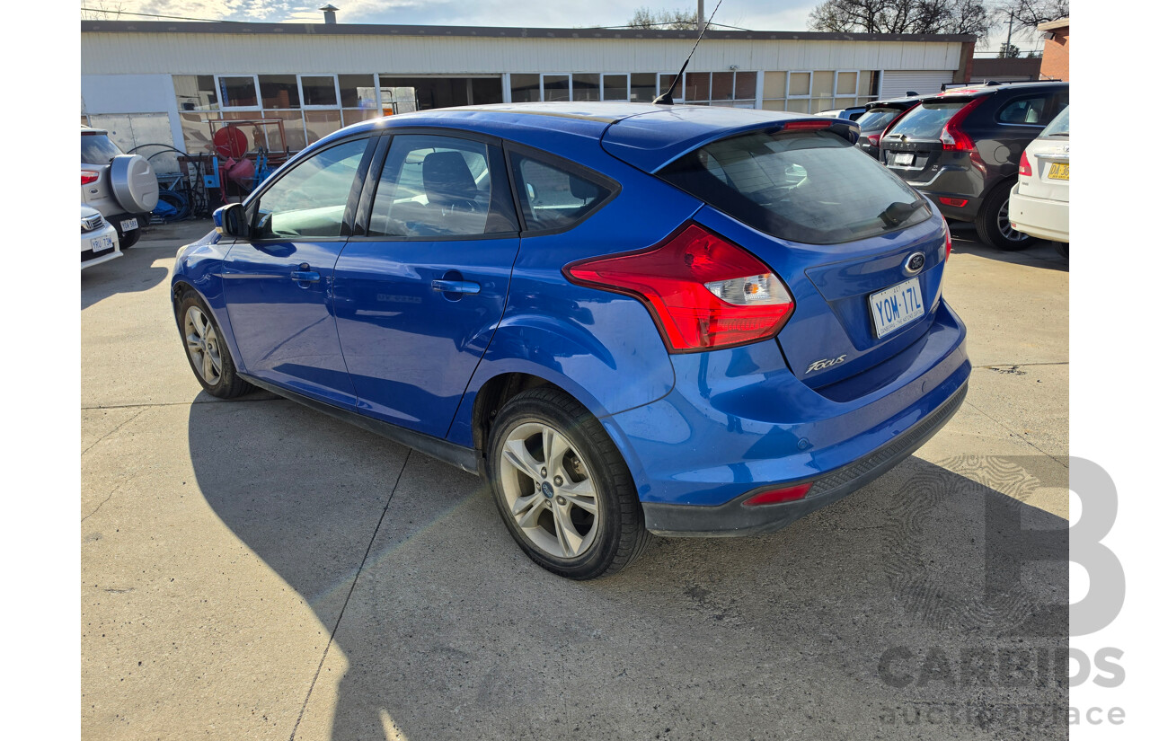 03/2014 Ford Focus Trend LW MK2 MY14 5d Hatchback Blue 2.0L