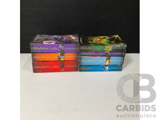 J.K Rowling Harry Potter Complete Book Set