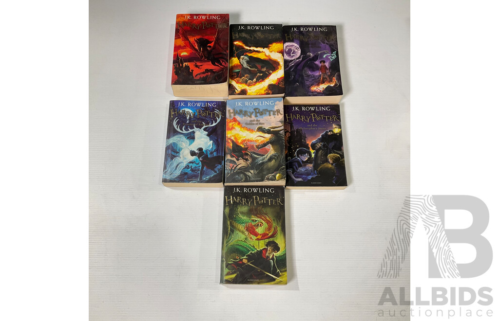 J.K Rowling Harry Potter Complete Book Set