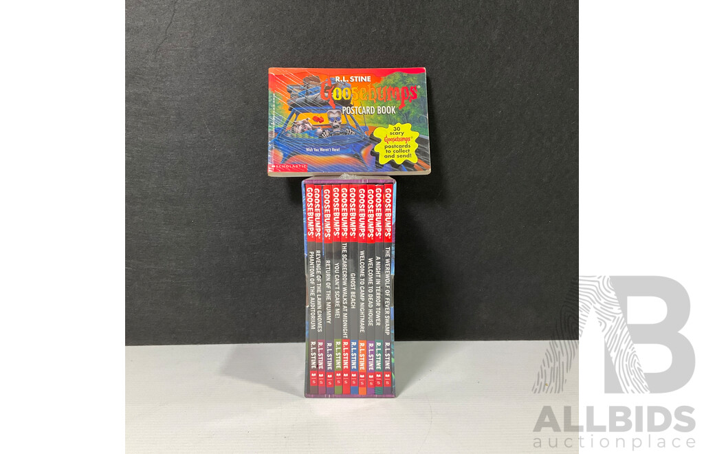 Goosebumps Nightmare Collection and Postcard Books by R.L Stine