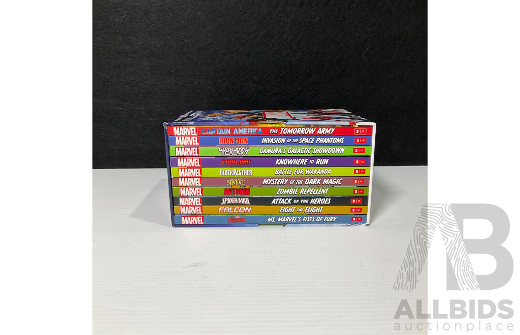 Boxed Set of a Mighty Marvel Chapter Book Collection