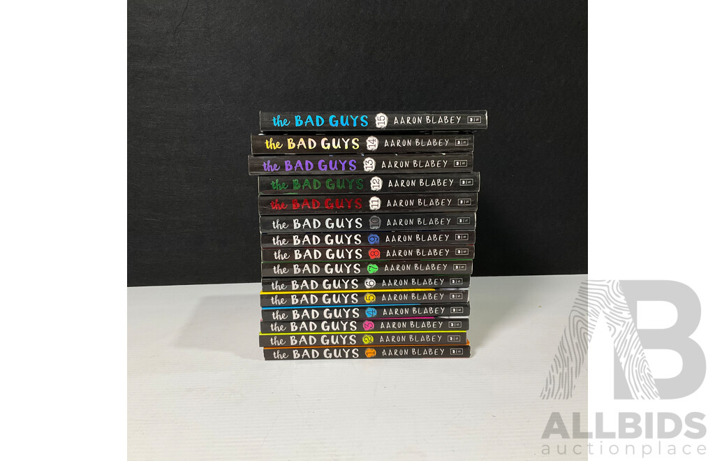 Large Collection of the Bad Guys Books by Aaron Blabey