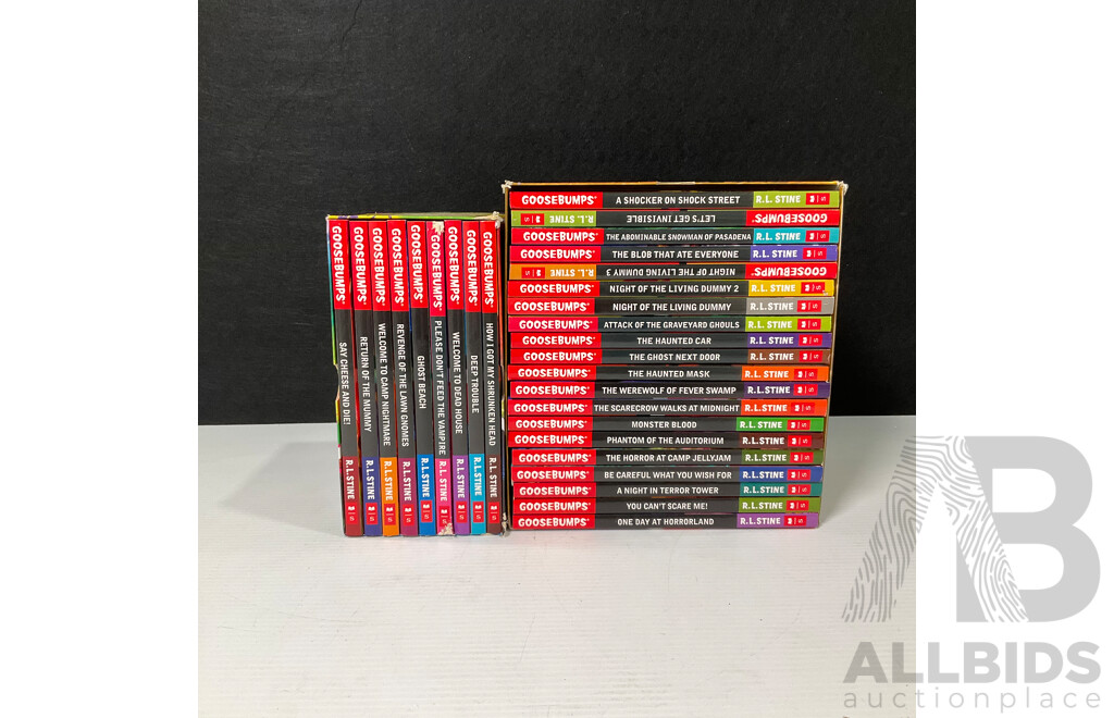 Collection of Goosebumps Books by R.L Stine