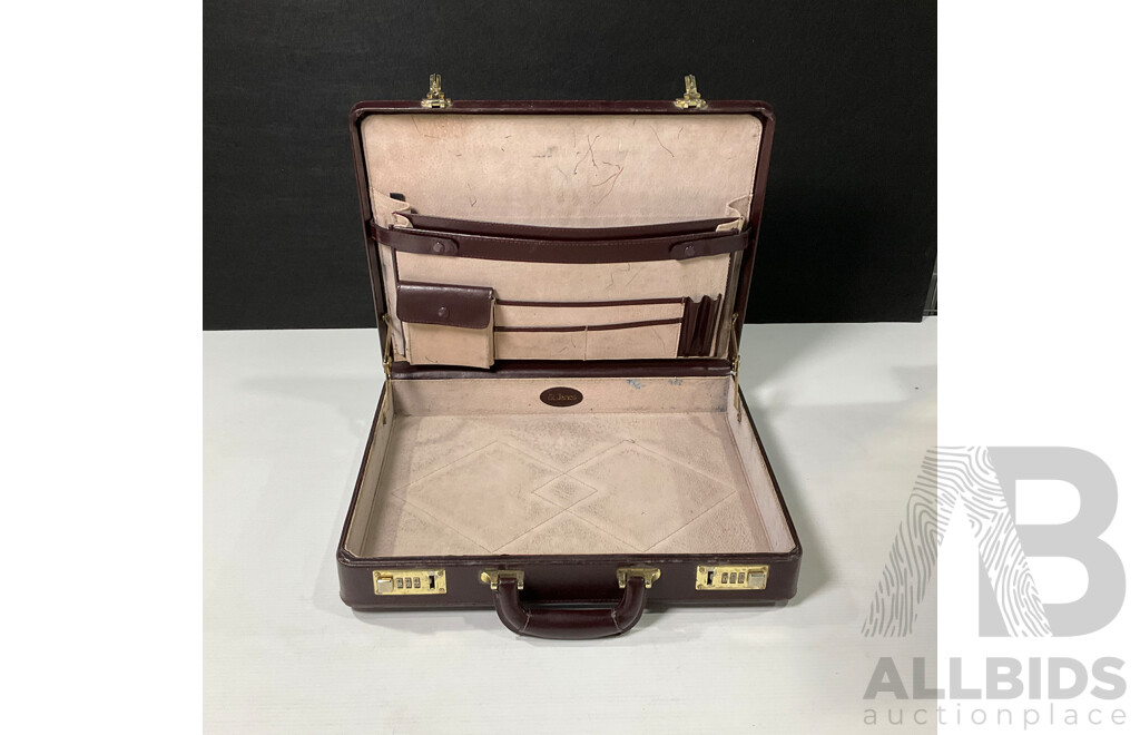 Collection of Vintage Briefcases and More