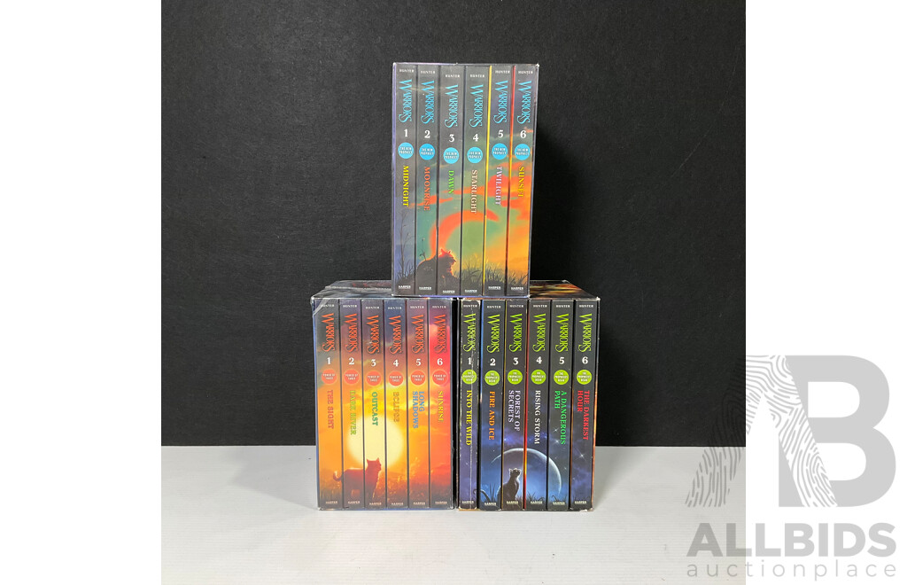 Complete Set of the First Three Warriors Series