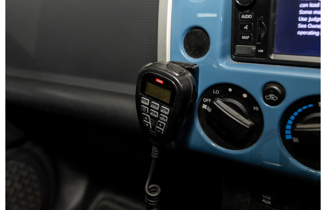 05/2012 Toyota FJ Cruiser 4x4 GSJ15R 4d Wagon Blue 4.0L