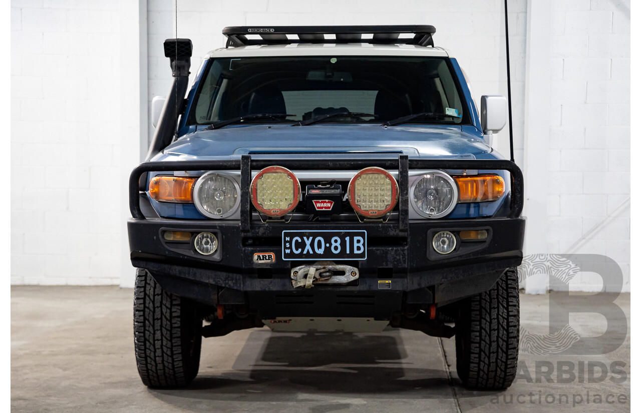 05/2012 Toyota FJ Cruiser 4x4 GSJ15R 4d Wagon Blue 4.0L