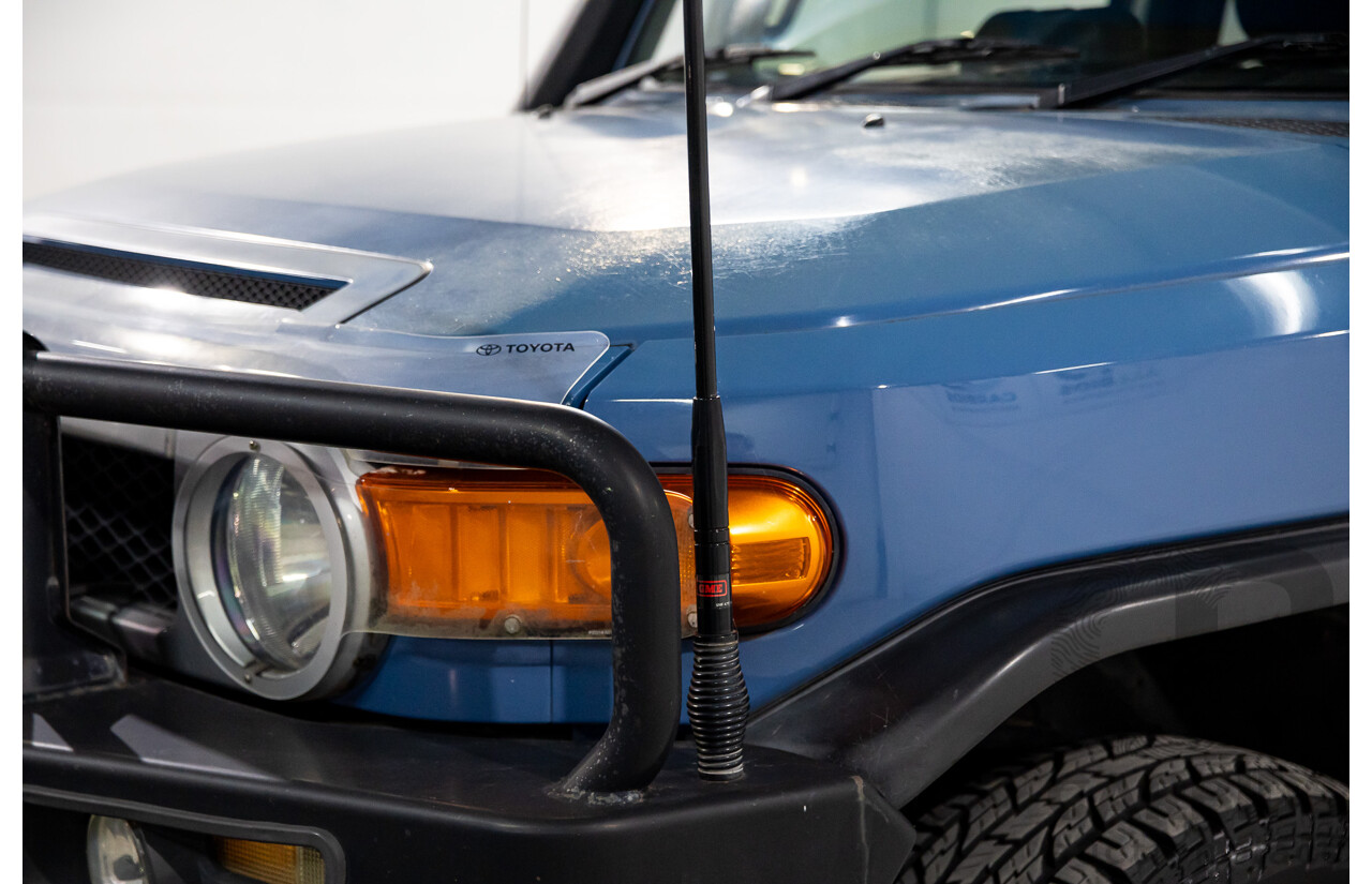05/2012 Toyota FJ Cruiser 4x4 GSJ15R 4d Wagon Blue 4.0L