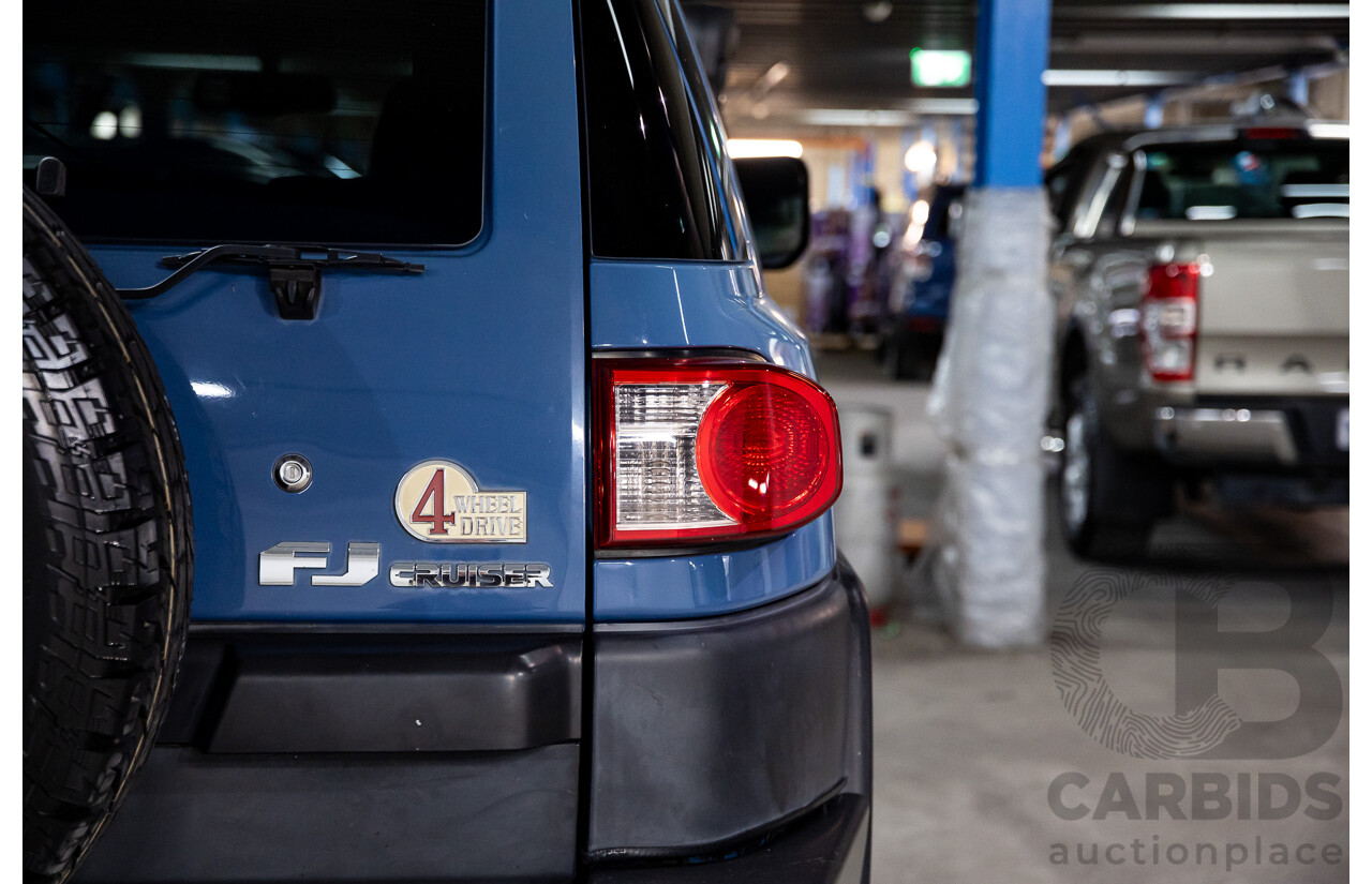 05/2012 Toyota FJ Cruiser 4x4 GSJ15R 4d Wagon Blue 4.0L