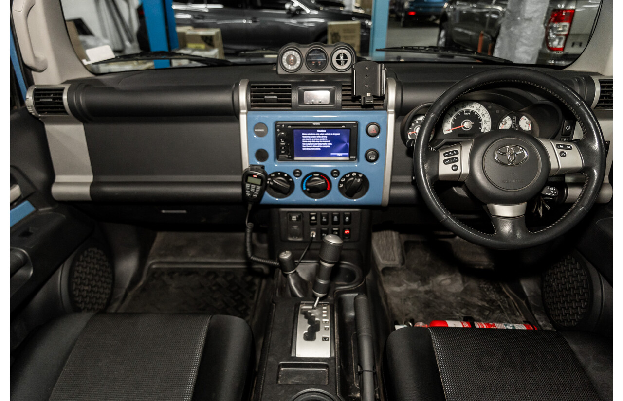 05/2012 Toyota FJ Cruiser 4x4 GSJ15R 4d Wagon Blue 4.0L