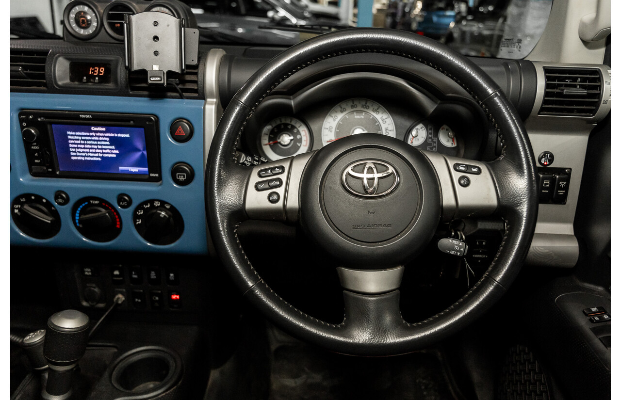 05/2012 Toyota FJ Cruiser 4x4 GSJ15R 4d Wagon Blue 4.0L