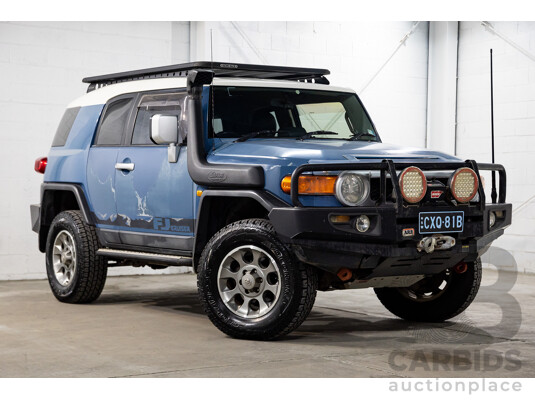 05/2012 Toyota FJ Cruiser 4x4 GSJ15R 4d Wagon Blue 4.0L