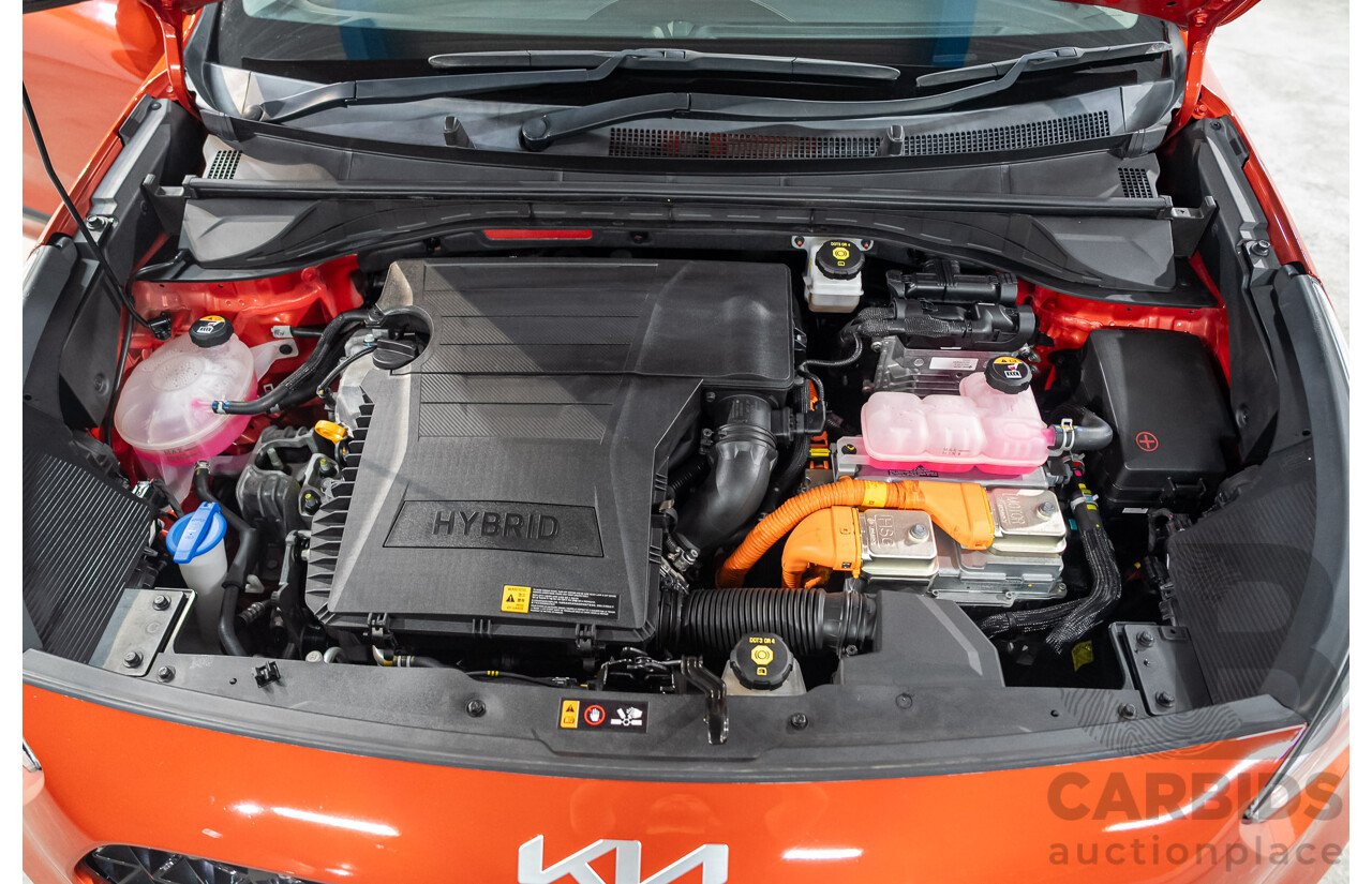 08/2021 Kia Niro HEV Sport DE MY21 4D Wagon Sunset Orange Hybrid 1.6L
