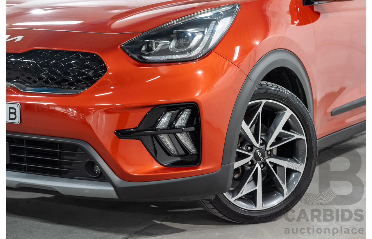 08/2021 Kia Niro HEV Sport DE MY21 4D Wagon Sunset Orange Hybrid 1.6L