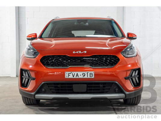 08/2021 Kia Niro HEV Sport DE MY21 4D Wagon Sunset Orange Hybrid 1.6L