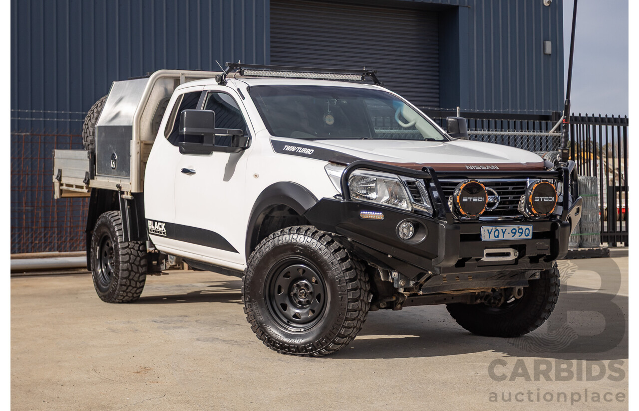 11/2016 Nissan Navara RX (4x4) NP300 D23 King Cab White Turbo Diesel 2.3L