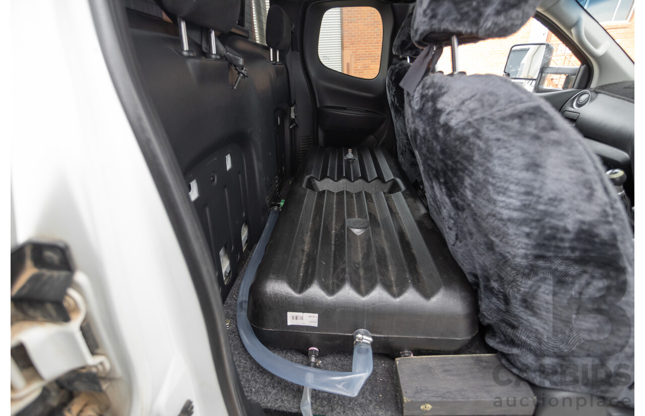 11/2016 Nissan Navara RX (4x4) NP300 D23 King Cab White Turbo Diesel 2.3L