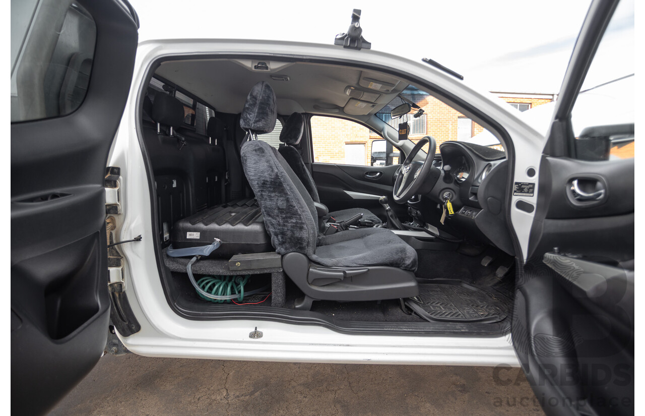 11/2016 Nissan Navara RX (4x4) NP300 D23 King Cab White Turbo Diesel 2.3L