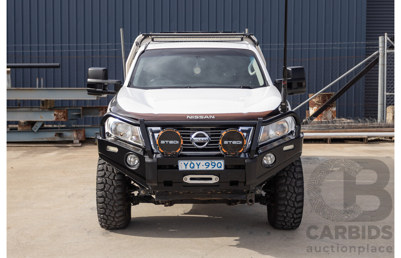11/2016 Nissan Navara RX (4x4) NP300 D23 King Cab White Turbo Diesel 2.3L