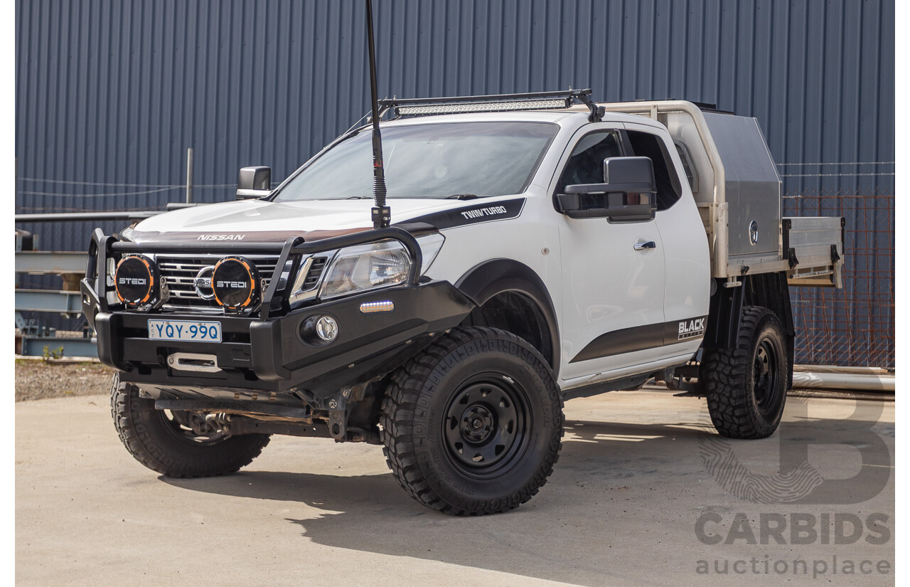 11/2016 Nissan Navara RX (4x4) NP300 D23 King Cab White Turbo Diesel 2.3L