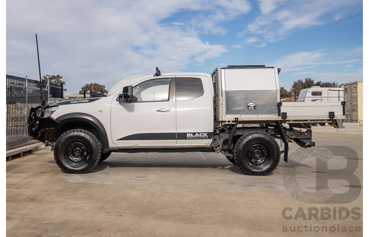 11/2016 Nissan Navara RX (4x4) NP300 D23 King Cab White Turbo Diesel 2.3L
