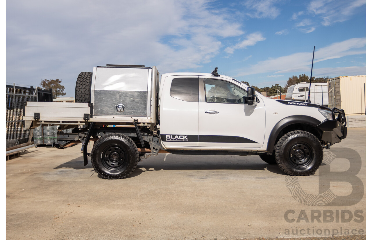 11/2016 Nissan Navara RX (4x4) NP300 D23 King Cab White Turbo Diesel 2.3L