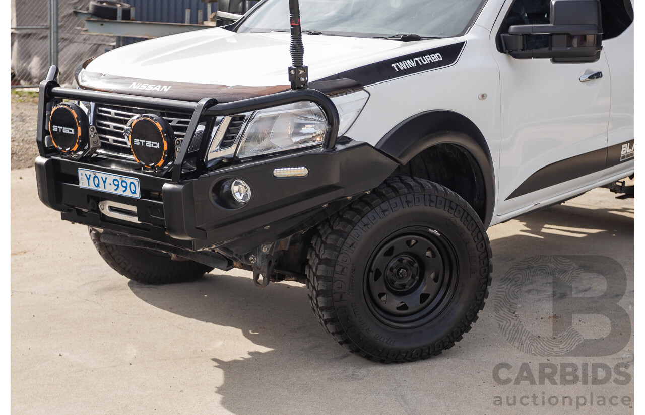 11/2016 Nissan Navara RX (4x4) NP300 D23 King Cab White Turbo Diesel 2.3L