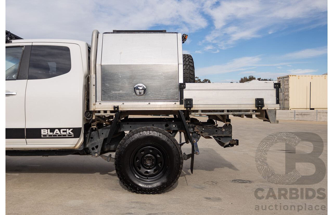 11/2016 Nissan Navara RX (4x4) NP300 D23 King Cab White Turbo Diesel 2.3L