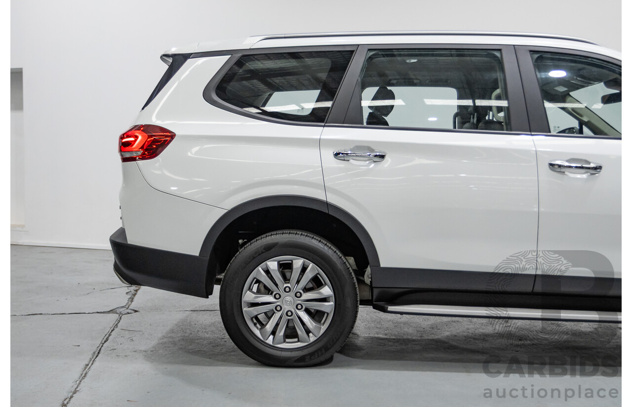 11/2021 LDV D90 Executive (RWD) SV9A 4D Wagon Blanc White Turbo 2.0L - 7-Seater