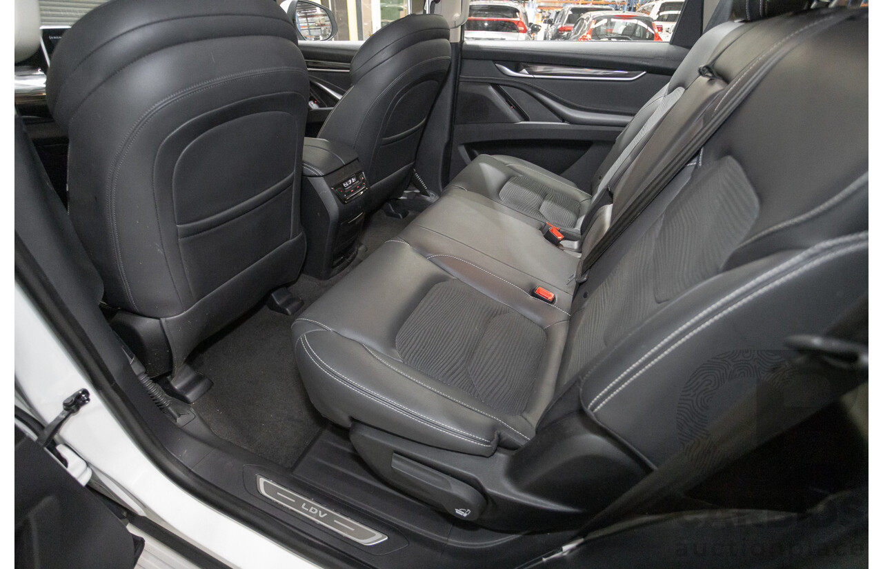 11/2021 LDV D90 Executive (RWD) SV9A 4D Wagon Blanc White Turbo 2.0L - 7-Seater
