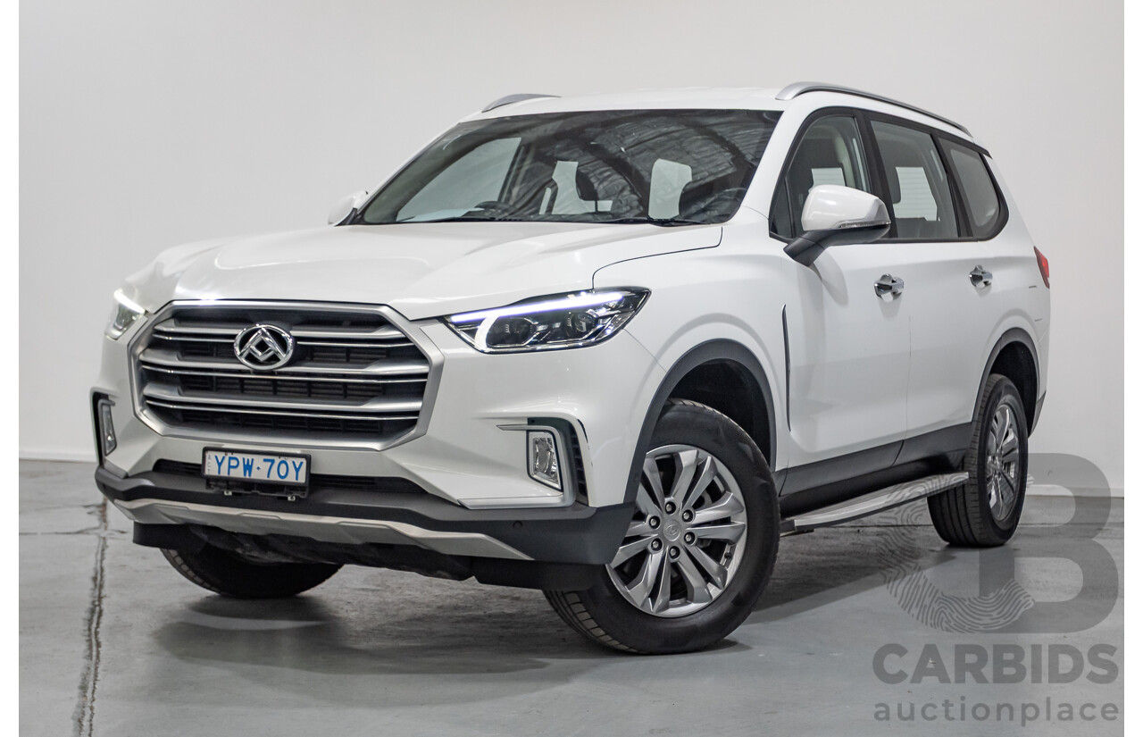 11/2021 LDV D90 Executive (RWD) SV9A 4D Wagon Blanc White Turbo 2.0L - 7-Seater