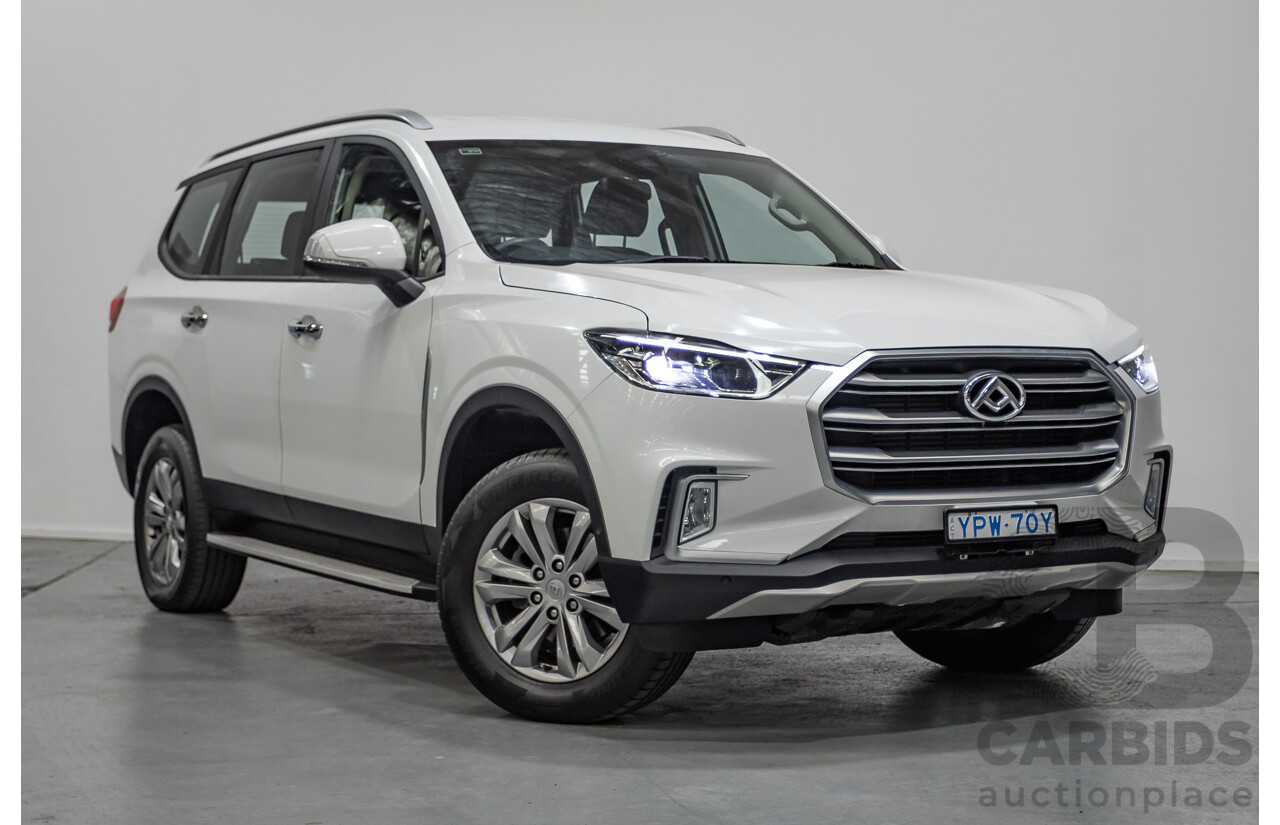 11/2021 LDV D90 Executive (RWD) SV9A 4D Wagon Blanc White Turbo 2.0L - 7-Seater