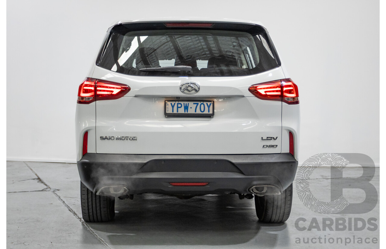 11/2021 LDV D90 Executive (RWD) SV9A 4D Wagon Blanc White Turbo 2.0L - 7-Seater