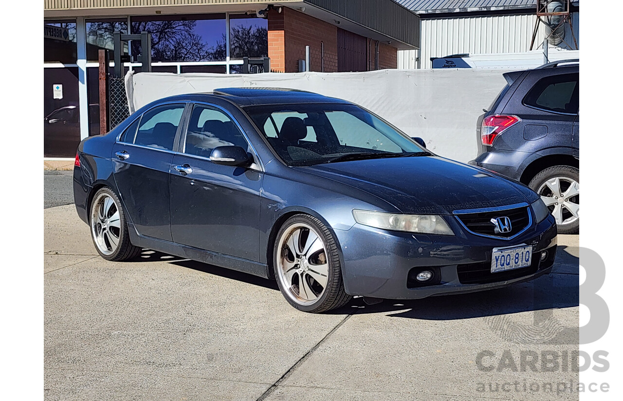 09/2004 Honda Accord EURO Luxury 4d Sedan Grey 2.4L
