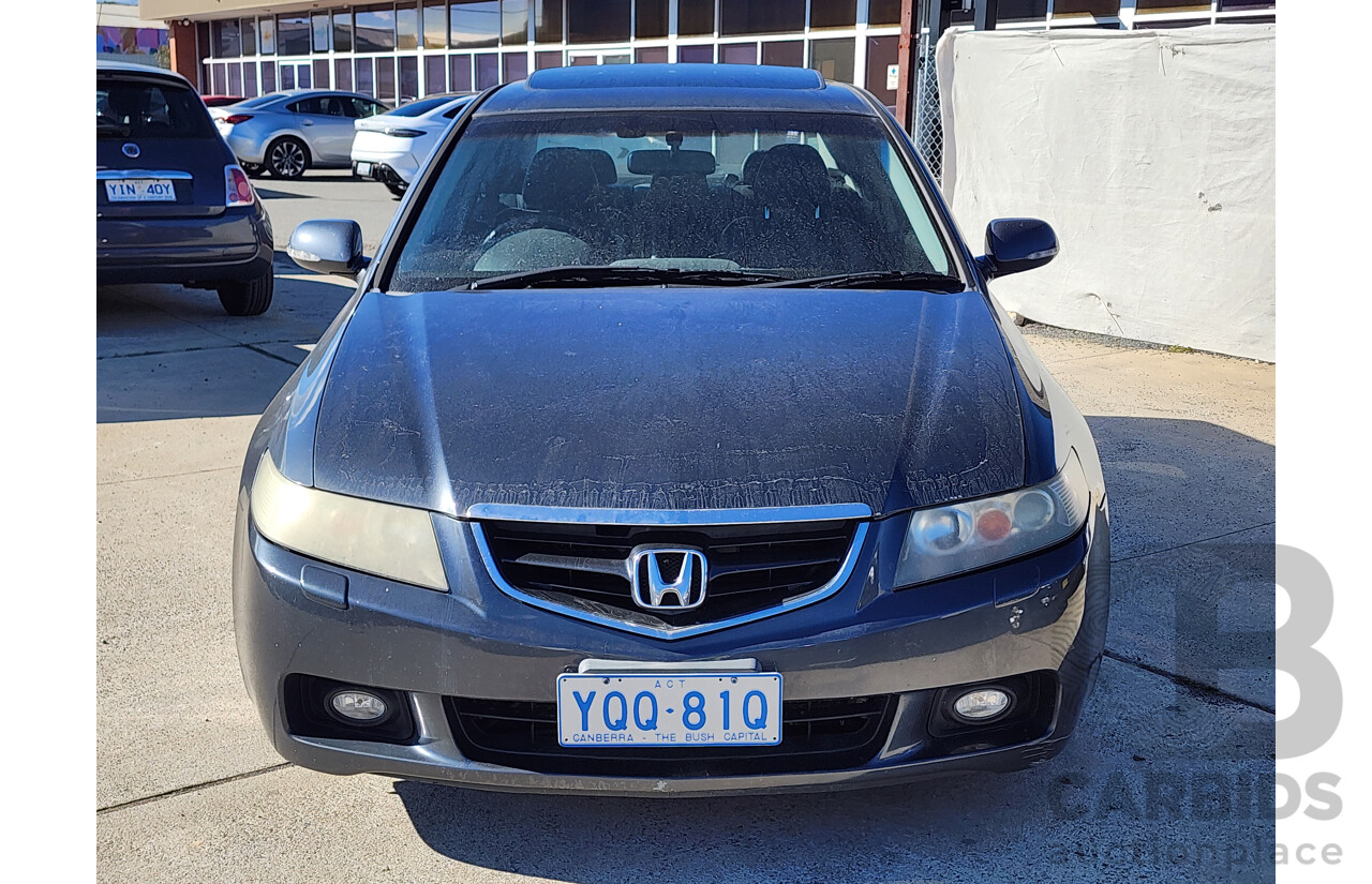 09/2004 Honda Accord EURO Luxury 4d Sedan Grey 2.4L