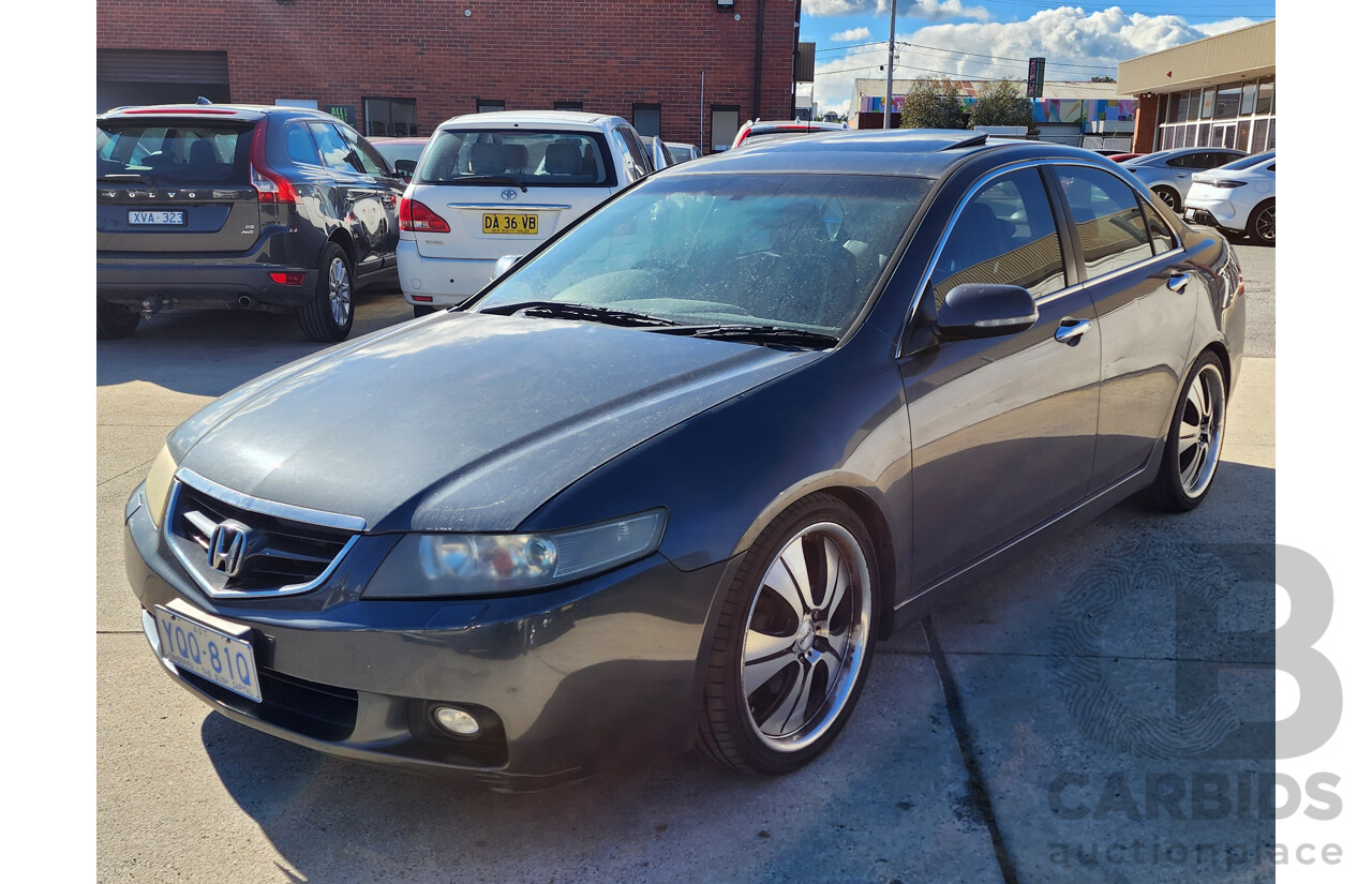 09/2004 Honda Accord EURO Luxury 4d Sedan Grey 2.4L