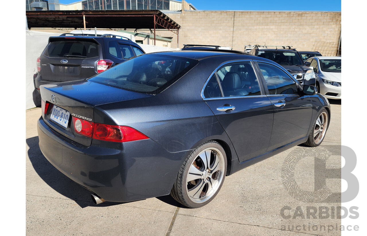 09/2004 Honda Accord EURO Luxury 4d Sedan Grey 2.4L