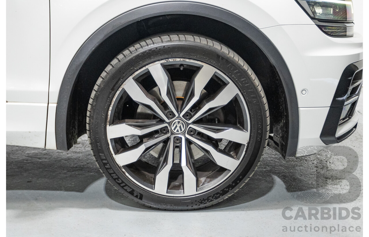 4/2019 Volkswagen Tiguan 162 TSI Highline R-Line Pack (AWD) 5NA MY19 4d Wagon Pure White Turbo 2.0L