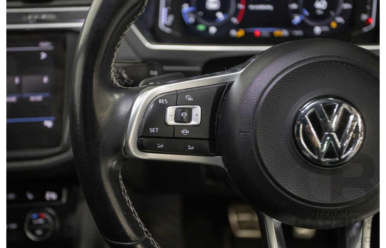 4/2019 Volkswagen Tiguan 162 TSI Highline R-Line Pack (AWD) 5NA MY19 4d Wagon Pure White Turbo 2.0L
