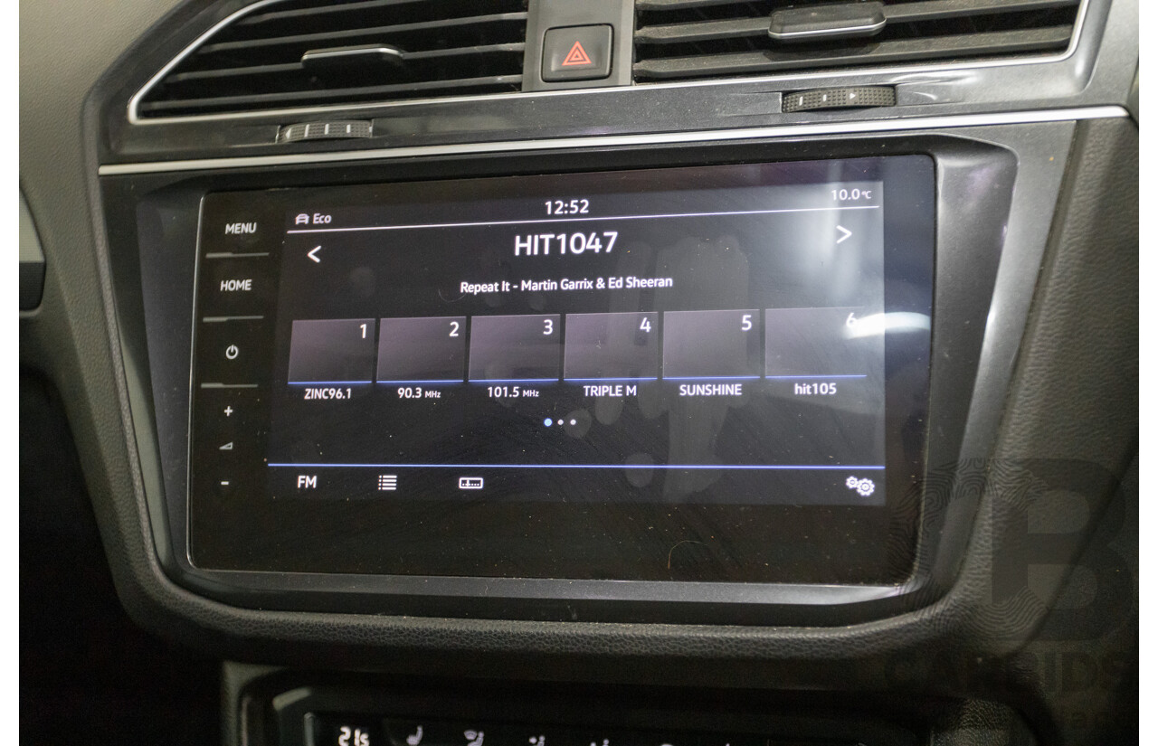 4/2019 Volkswagen Tiguan 162 TSI Highline R-Line Pack (AWD) 5NA MY19 4d Wagon Pure White Turbo 2.0L