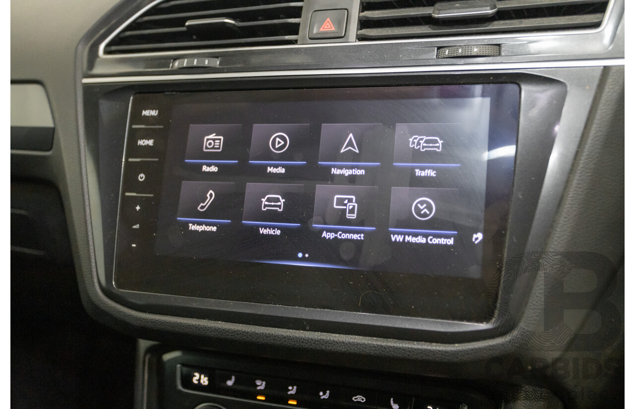 4/2019 Volkswagen Tiguan 162 TSI Highline R-Line Pack (AWD) 5NA MY19 4d Wagon Pure White Turbo 2.0L