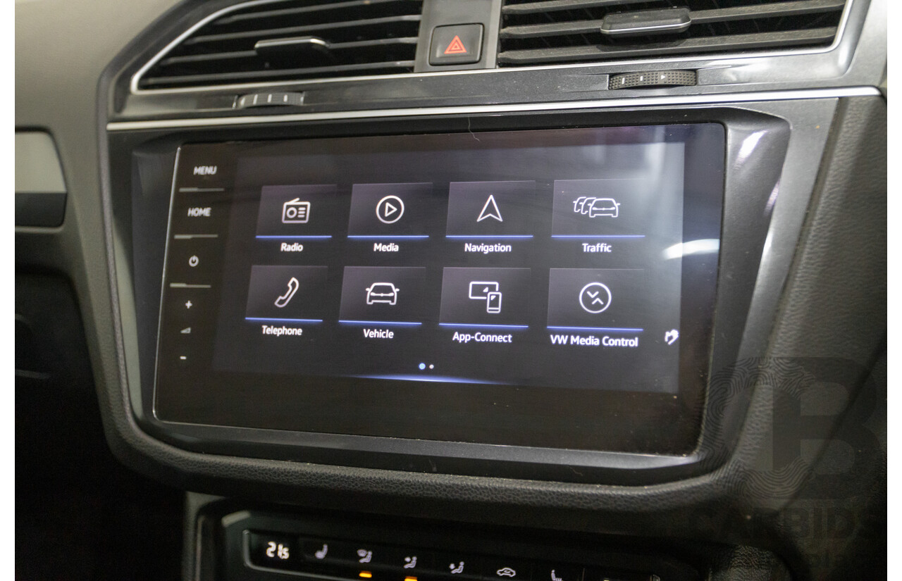 4/2019 Volkswagen Tiguan 162 TSI Highline R-Line Pack (AWD) 5NA MY19 4d Wagon Pure White Turbo 2.0L
