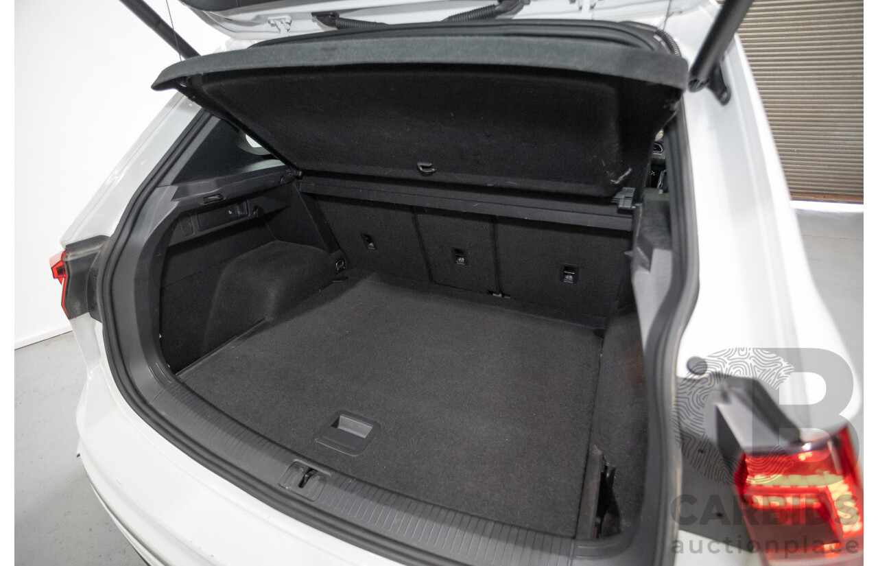 4/2019 Volkswagen Tiguan 162 TSI Highline R-Line Pack (AWD) 5NA MY19 4d Wagon Pure White Turbo 2.0L