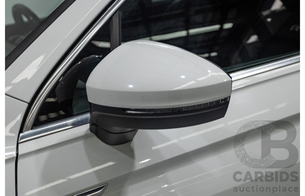 4/2019 Volkswagen Tiguan 162 TSI Highline R-Line Pack (AWD) 5NA MY19 4d Wagon Pure White Turbo 2.0L