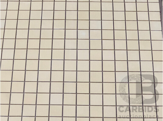 CINCA #203 Yellow Mosaic 350mm X 350mm Porcelain Wall & Floor Tiles - 29.4m2 - Brand New - ORP $2,499.00