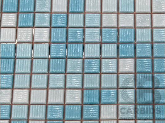 Trend Tropical Sun Glass Mosaic Blend Italian 20mm X 20mm Glass Wall/Floor Tiles - 20m2 - Brand New - ORP $2244.00