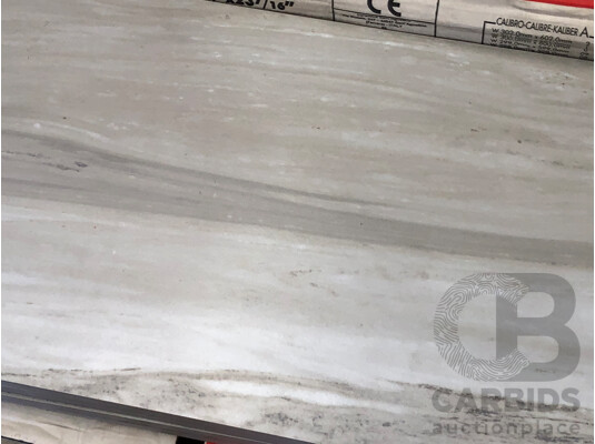 SANTAGOSTINO Flow Greige Matte 300mm X 600mm Italian Floor & Wall Tiles - 11.34m2 - Brand New - ORP $1,077.30