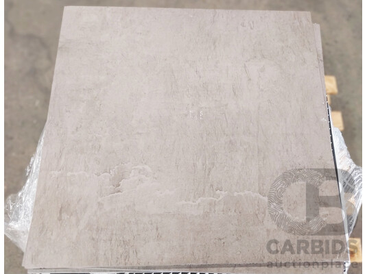 REX Logica Anthracite Matt 600mm X 600mm ) Made in Italy Porcelain Wall & Floor Tiles - 10.8m2 - Brand New - ORP $1,188.00